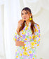 The Sunlit Blossom - Printed Lawn (PRET) - Stitched 2 Piece